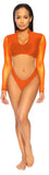 Vega Bikini Swimwear Orange Swimsuit