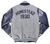 NLBM Negro Leagues Heritage Wool Baseball Jacket Homestead Grays