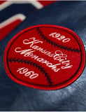 NLBM Negro Leagues Heritage Wool Baseball Jacket Kansas City Monarchs