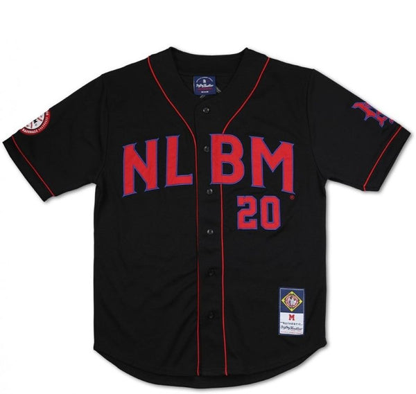 NLBM Negro Leagues M7 Commemorative Jersey Black