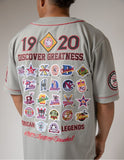 NLBM Negro Leagues M7 Commemorative Jersey Grey
