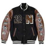 NLBM Negro League M9 Wool Baseball Jacket