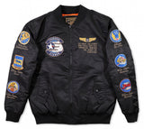 Tuskegee Airmen M4 Bomber Jacket Black