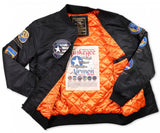 Tuskegee Airmen M4 Bomber Jacket Black