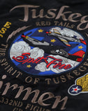 Tuskegee Airmen M4 Bomber Jacket Black