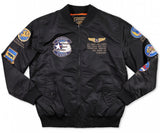 Tuskegee Airmen M4 Bomber Jacket Black