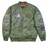 Tuskegee Airmen M4 Bomber Jacket Green