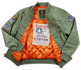 Tuskegee Airmen M4 Bomber Jacket Green