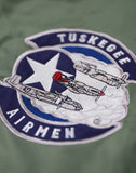 Tuskegee Airmen M4 Bomber Jacket Green
