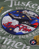 Tuskegee Airmen M4 Bomber Jacket Green