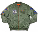 Tuskegee Airmen M4 Bomber Jacket Green