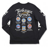 Tuskegee Airmen M2 Long Sleeve Tee Black